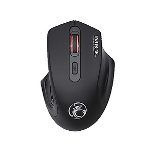 Chuột gaming không dây bluetooth sạc pin HXSJ G-1800 cho game thủ chơi game chuyên nghiệp kết nối Wireless 2.4G - Hàng chính hãng