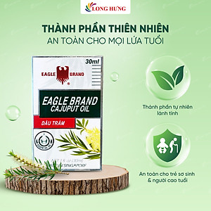Dầu tràm con ó Eagle Brand Eucalyptus Cajuput Oil (30ml) - Hàng chính hãng