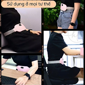 Máy Massage Làm Ấm Bụng, Đai Đeo Giảm Đau Bụng Kinh Nguyệt, Làm Ấm Tử Cung Cho Phụ Nữ Đến Kì 3 CHẾ ĐỘ