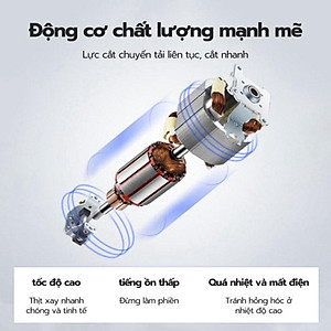 Máy xay thịt đa năng SOKANY SK-7025A cối xay thủy tinh 2L, lưỡi dao thép không gỉ sắc bén, xay nhuyễn mọi thực phẩm - HÀNG CHÍNH HÃNG - DELIYA