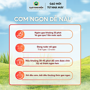 Đặc sản Tiền Giang - Gạo Lứt VietGAP Vinh Hiển (2KG) - Chuẩn VietGAP và OCOP 4 SAO