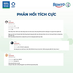 Sữa rửa mặt cho nam Oxy sạch sâu giảm mụn kiểm soát nhờn dạng kem Oxy Total Anti Acne 100g