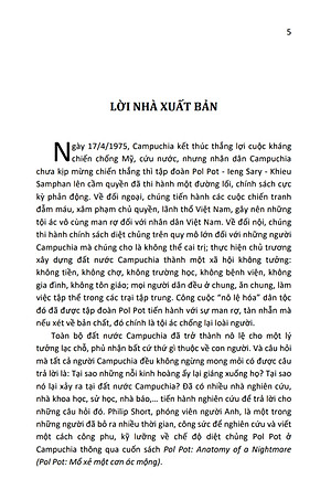 Pol Pot: M.ổ x.ẻ một cơn ác mộng ( sách tham khảo, xuất bản lần thứ hai)