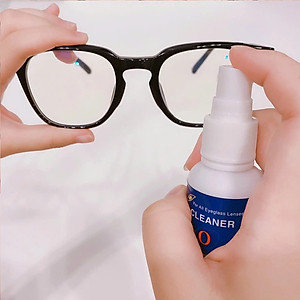 Nước xịt rửa mắt kính chuyên dụng TẶNG KHĂN LAU Màu Ngẫu Nhiên
