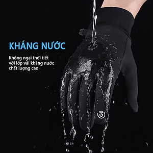 Găng tay giữ ấm mùa đông chống gió, kháng nước mưa eXtreme GT2302 Bao tay thể thao cảm ứng điện thoại, găng tay đi xe máy, xe đạp lót nỉ cho nam nữ, bảo hộ đi phượt