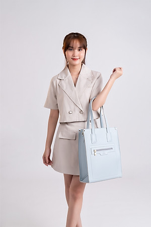 Túi Yuumy ( Thời trang nữ công sở dáng đứng cỡ trung - Túi xách da Seasand YTX40 )