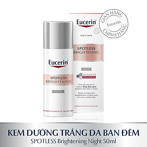 Kem dưỡng đêm giảm thâm nám & sáng da Eucerin Spotless Brightening 50ml