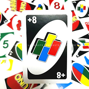  Bộ Bài Uno Infinity Cao Cấp Hộp Đỏ 156 Lá Bao Gồm 108 Lá Cơ Bản Và 2 Bản Mở Rộng Đầy Đủ Giấy Cứng Cáp Hộp Dày