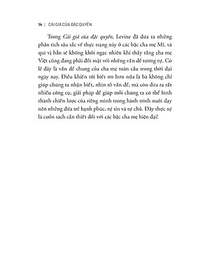 Cái Giá Của Đặc Quyền