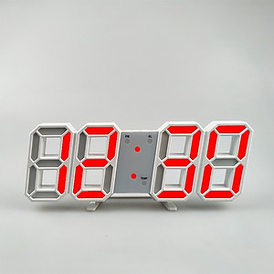 Đồng hồ LED 3D treo tường, để bàn thông minh TN828