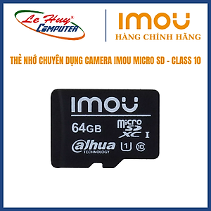 Thẻ nhớ Micro SDHC IMOU 64GB Class 10 ST2-64-S1 Hàng Chính Hãng