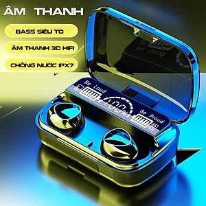 Tai nghe bluetooth MINPRO M10 PRO, tai nghe không dây nghe nhạc chơi game công nghệ bluetooth 5.0