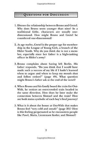 Sách The Boy In The Striped Pajamas