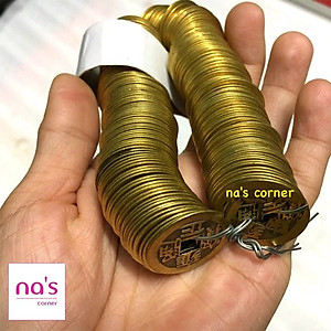 Gói 10 đồng tiền xu cổ phong thuỷ đồng thau