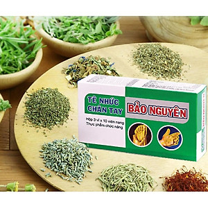 Viên uống tê nhức chân tay xương khớp Bảo Nguyên 30 viên hỗ trợ hỗ trợ chân tay tê nhức, tê mỏi, tê bì, tê cứng, tê buốt, co mỏi, đau nhức xương khớp