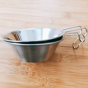 Tô Inox Φ12cm Echo Metal Có Quai Cầm, Treo Tiện Dụng