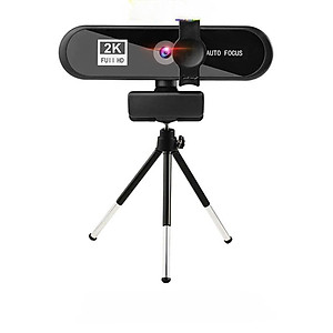 Webcam Cho Máy Tính PC Laptop 2K FullHD Kèm Mic Tích Hợp Micro To Rõ Cho Cuộc Gọi Video Call Zoom Góc Siêu Rộng New Chất Lượng Cao Để Live Stream Học Online Hàng Nhập Khẩu