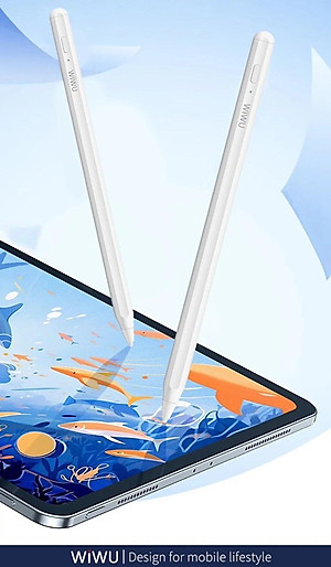Bút cảm ứng Wiwu Pencil Pro IV cho điện thoại, máy tính bảng sử dụng chip dẫn thông minh và lõi bút tùy chỉnh - Hàng chính hãng
