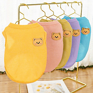 ÁO THUN BA LỖ THÔNG HƠI CHO THÚ CƯNG CHÓ MÈO