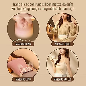 [MẪU MỚI 2025] Máy Massage Giảm Đau Bụng Kinh  LS01 - Hỗ Trợ Chống Lão Hoá Da Sau Sinh