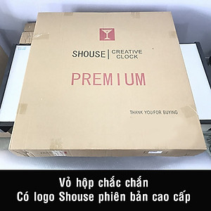 Đồng Hồ Treo Tường Trang Trí Đẹp S-A30 độc lạ 3d cỡ lớn nghệ thuật phù hợp cho phòng khách, phòng ngủ