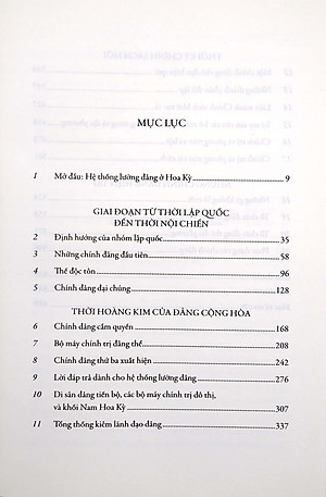 Sách Chính Trường Hoa Kỳ: Lịch Sử Đảng Phái