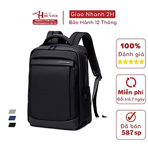 Balo du lịch Arctic Hunter chất liệu Oxford chống nước, có cổng USB - B00478