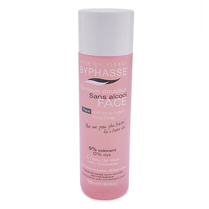 Nước hoa hồng Byphasse Gentle toning Lotion with rose water all Skin types màu hồng