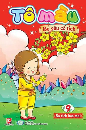 Bộ 12 cuốn Tô Màu Bé Yêu Cổ Tích