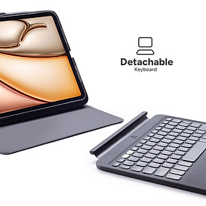 Ốp lưng kèm bàn phím ZAGG Pro Keys 2 dành cho iPad Air 11/13 (M2), Pro 11 (M4) - Hàng chính hãng