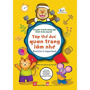 Sách - Truyện Tranh Song Ngữ Việt - Anh Cho Bé  Về Kỹ Năng Sống (Bộ 12 quyển)