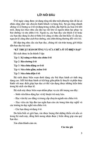 Sách Kỹ Thuật Bảo Dưỡng Và Sửa Chữa Ô Tô Hiện Đại - Sửa Chữa Động Cơ Ô Tô