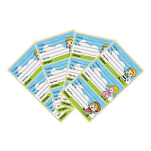 Bộ 3 Nhãn Vở Campus Holiday NT-HOD12 (12 Nhãn)