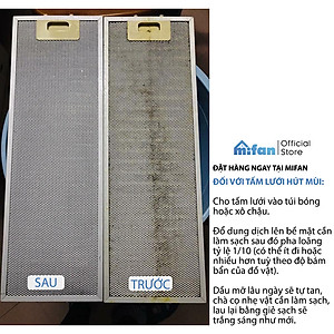 Làm Sạch Dầu Mỡ Lâu Ngày SMART CLEANER - Tẩy Sạch Dầu Mỡ Trong 5 Phút Không Cần Cọ Rửa - MIFAN Phân Phối Chính Hãng