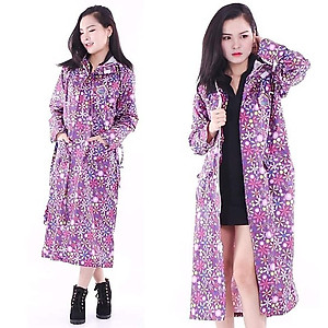 Áo Mưa Măng Tô Vải Dù Siêu Nhẹ Xinh Xắn Thảo Kiên - Màu ngẫu nhiên