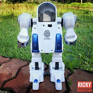 ROBOT LẬP TRÌNH điều khiển từ xa thông minh -Biến hình, Bước đi, nói chuyện như thật - Cảm Ứng Vân Tay