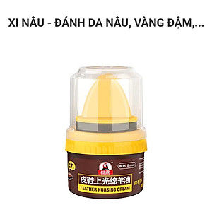 Xi Đánh Bóng Giày Da Làm Bóng Nhanh Đồ Da, Xi Kem Dưỡng Da Có Đầu Mút Hỗ Trợ - HÀNG CHÍNH HÃNG MINIIN