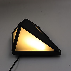 Đèn Led Gắn Tường Trang Trí Ngoài Trời 12w Hình Kim Cương