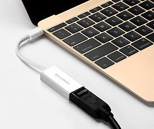 Cáp Chuyển Đổi Ugreen USB Type-C Sang Displayport 40372 (10cm) - Hàng Chính Hãng