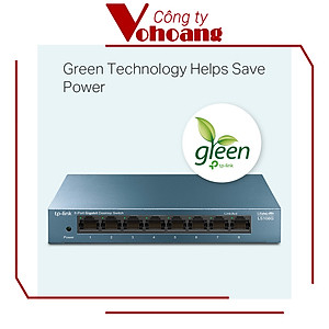 Bộ Chia Tín Hiệu TP-Link LS108G Switch Để Bàn 8 Cổng 10/100/1000Mbps - Hàng Chính Hãng