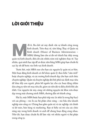 MBA Cơ Bản - Khóa Học Quản Trị Kinh Doanh Cấp Tốc Cho Người Bận Rộn