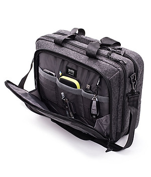 Túi xách Solo Voyage 15.6 inch - Kích thước Cao 31 x Ngang 45 x Rộng 15 cm - Mã NOM301-10 - Bảo hành Chính hãng bảo hành 05 năm - Dòng túi công sở cao cấp