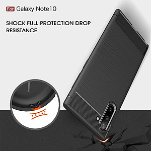 Ốp lưng chống sốc cho Samsung Galaxy Note 10 hiệu Likgus (chuẩn quân đội, chống va đập, chống vân tay) - Hàng nhập khẩu