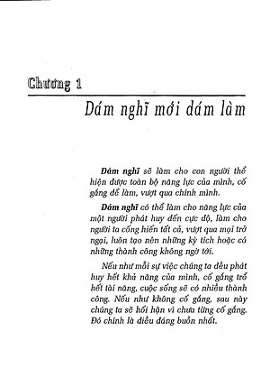 Sách 10 Suy Nghĩ Không Bằng Một Hành Động