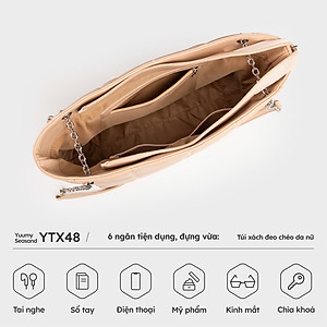 Túi Yuumy ( Thời trang nữ đi làm nhiều ngăn đa năng xinh xắn - Túi xách da Seasand YTX48 )