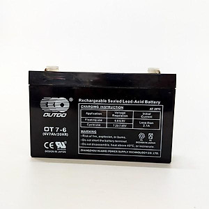 Ắc quy OUTDO OT7-6 6v 7ah dùng cho đồ chơi trẻ em , ô tô đồ chơi , cân điện tử