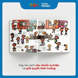 Truyện Ehon bé 3-4-5 tuổi - Đi đi lại lại trên phố lớn