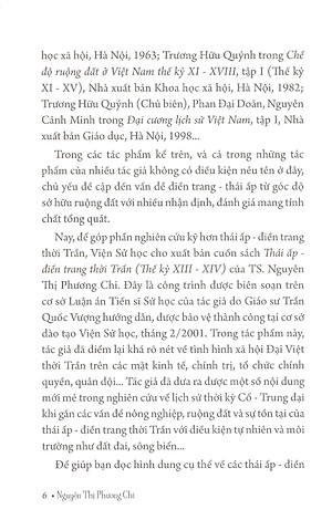 Sách Thái Ấp - Điền Trang Thời Trần (Thế kỷ XIII - XIV)
