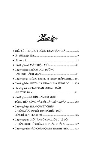 Kết Thức Cuộc Chiến 30 Năm - Thượng tướng Trần Văn Trà