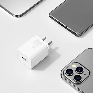 Củ sạc nhanh Baseus 30W, Củ sạc Baseus Si 30W, Củ sạc Baseus Super Si Quick Charger 30W dùng cho iPhone/ Samsung/ OPPO... (30W, Type C, PD/ QC3.0 Quick charger) - Hàng chính hãng